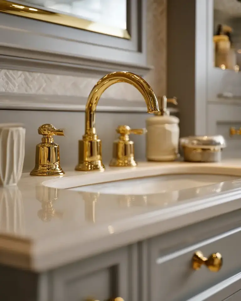 Warm Neutral Bathroom Decor Ideas - Featured