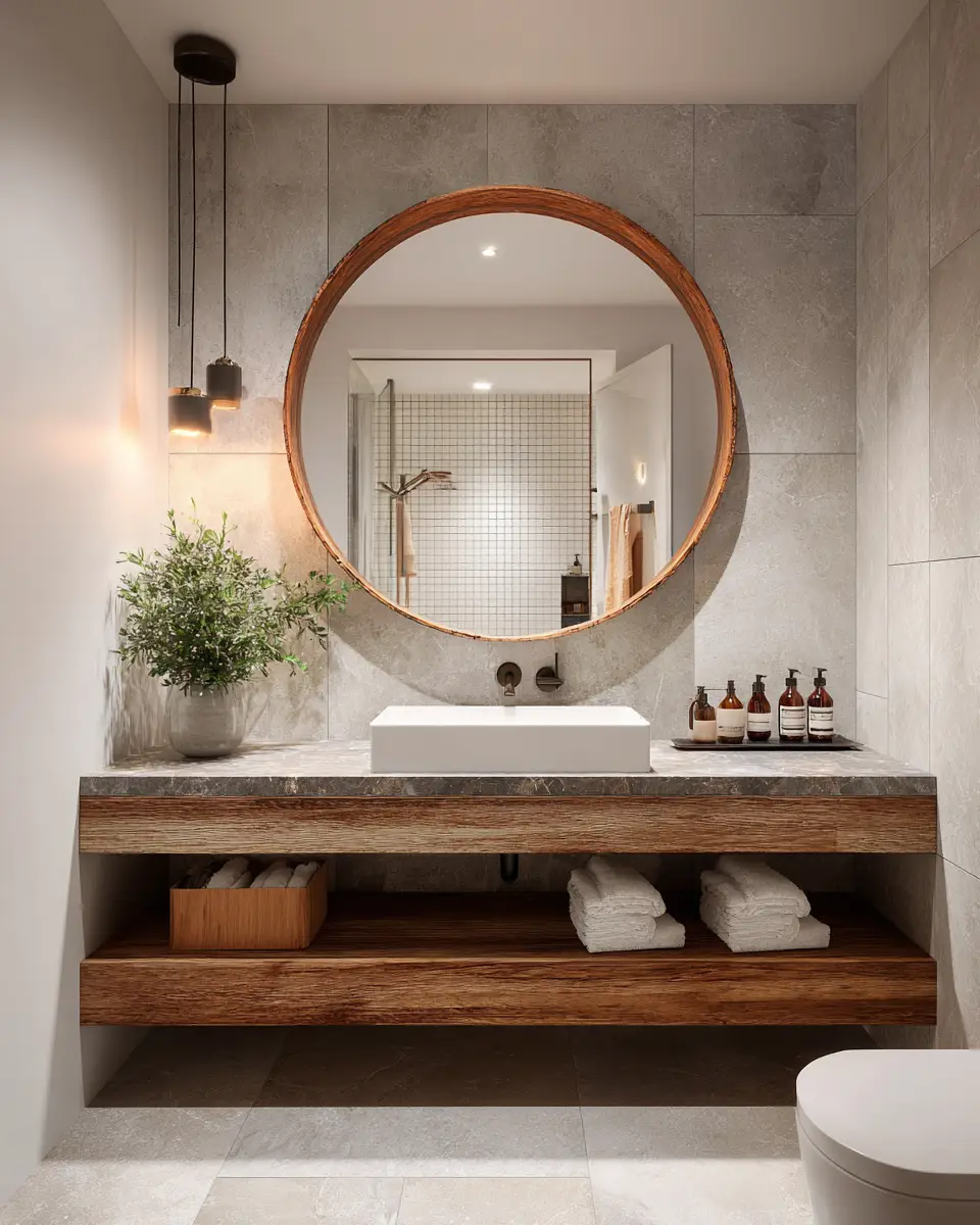 Warm Neutral Bathroom Decor Ideas