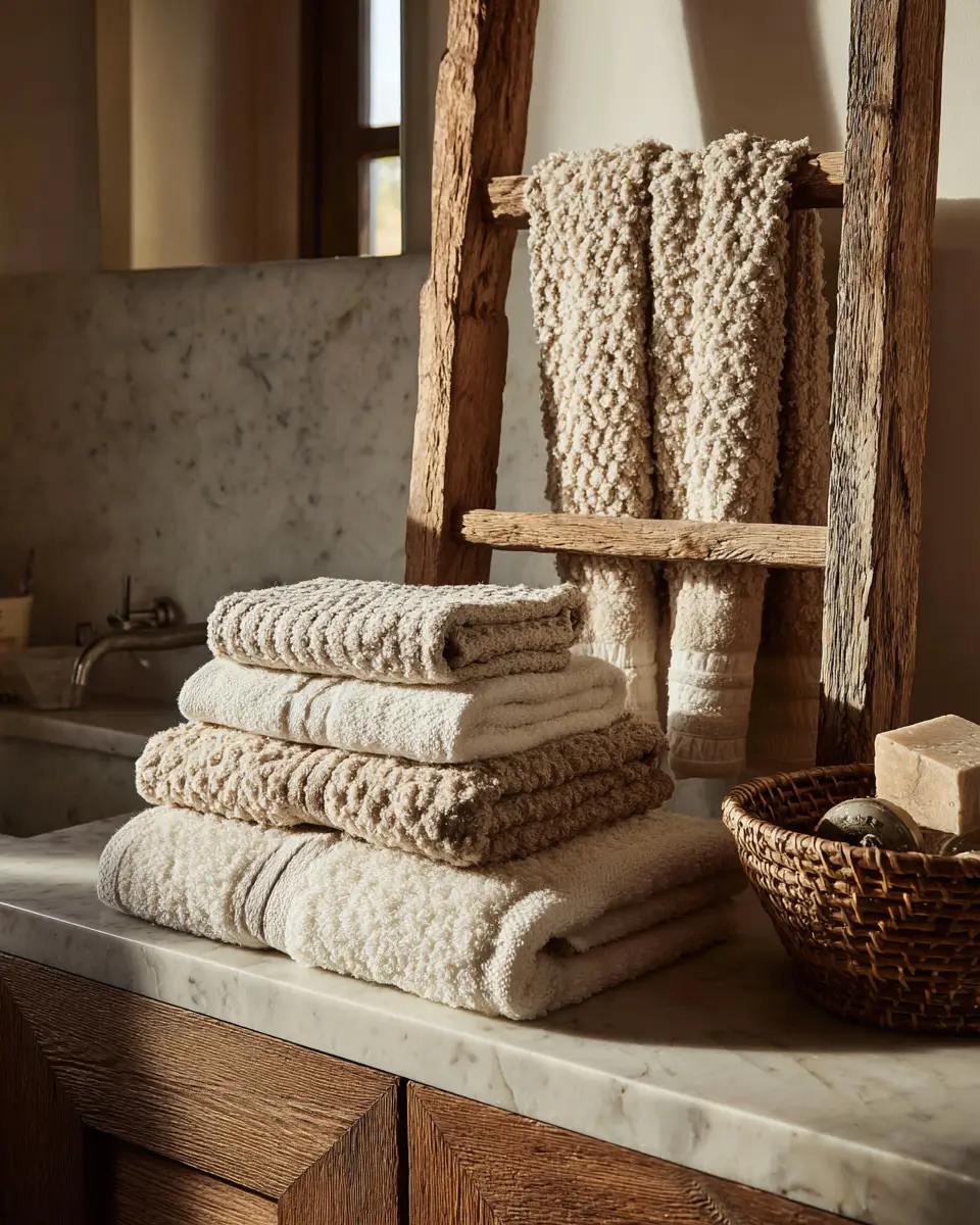 Warm Neutral Bathroom Decor Ideas