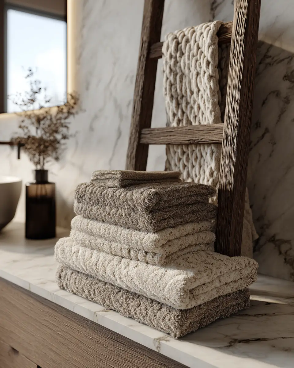 Warm Neutral Bathroom Decor Ideas