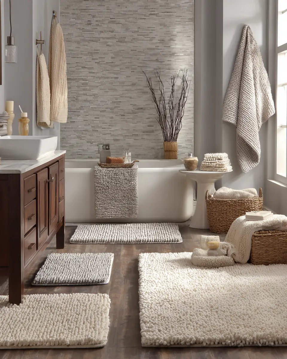 Warm Neutral Bathroom Decor Ideas