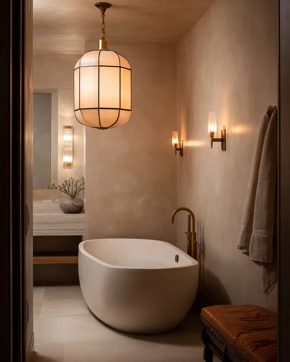 Warm Neutral Bathroom Decor Ideas