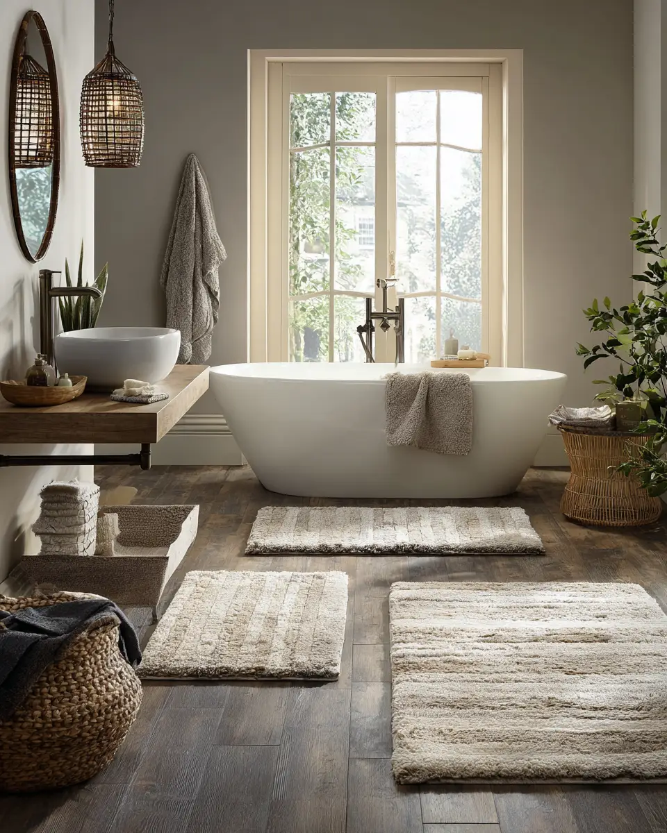 Warm Neutral Bathroom Decor Ideas
