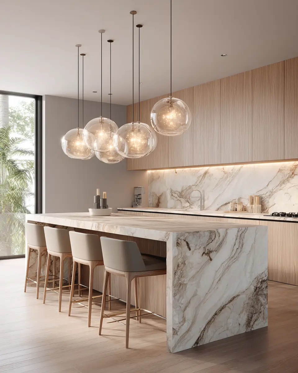 Warm Neutral Kitchen Decor Ideas - Featured