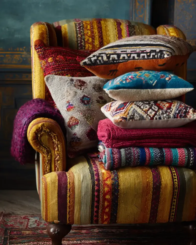 Warm Retro Bedroom Decor Ideas - Featured