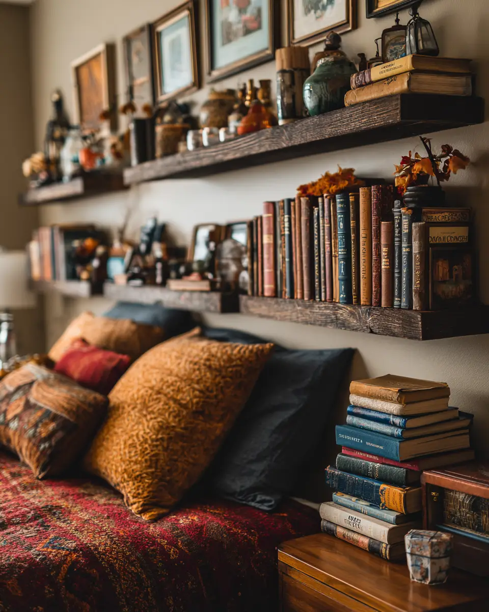 Warm Retro Bedroom Decor Ideas