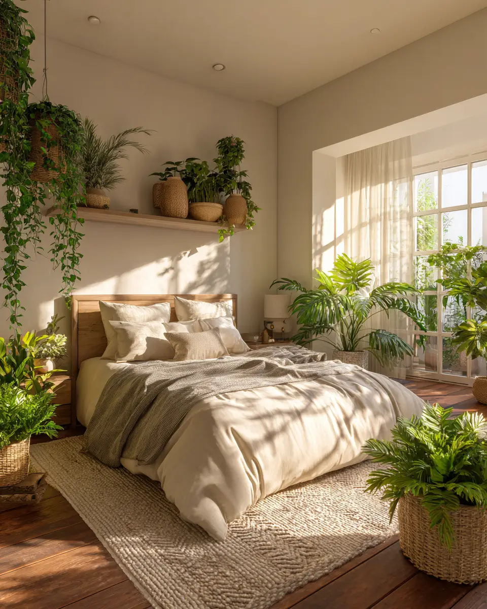 Warm Retro Bedroom Decor Ideas