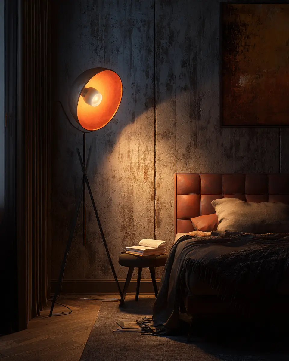 Warm Retro Bedroom Decor Ideas