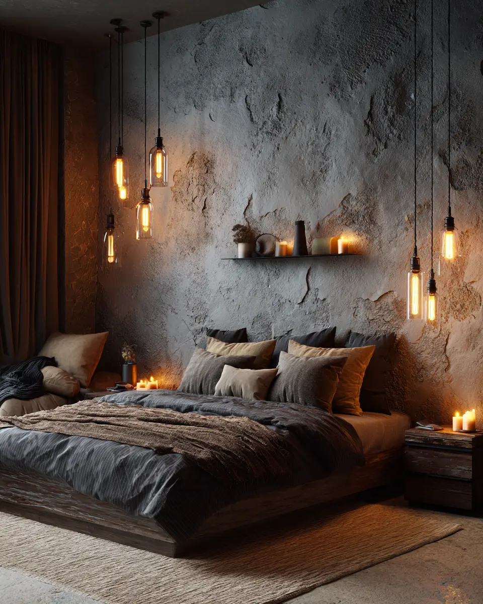 Warm Rustic Bedroom Decor Ideas