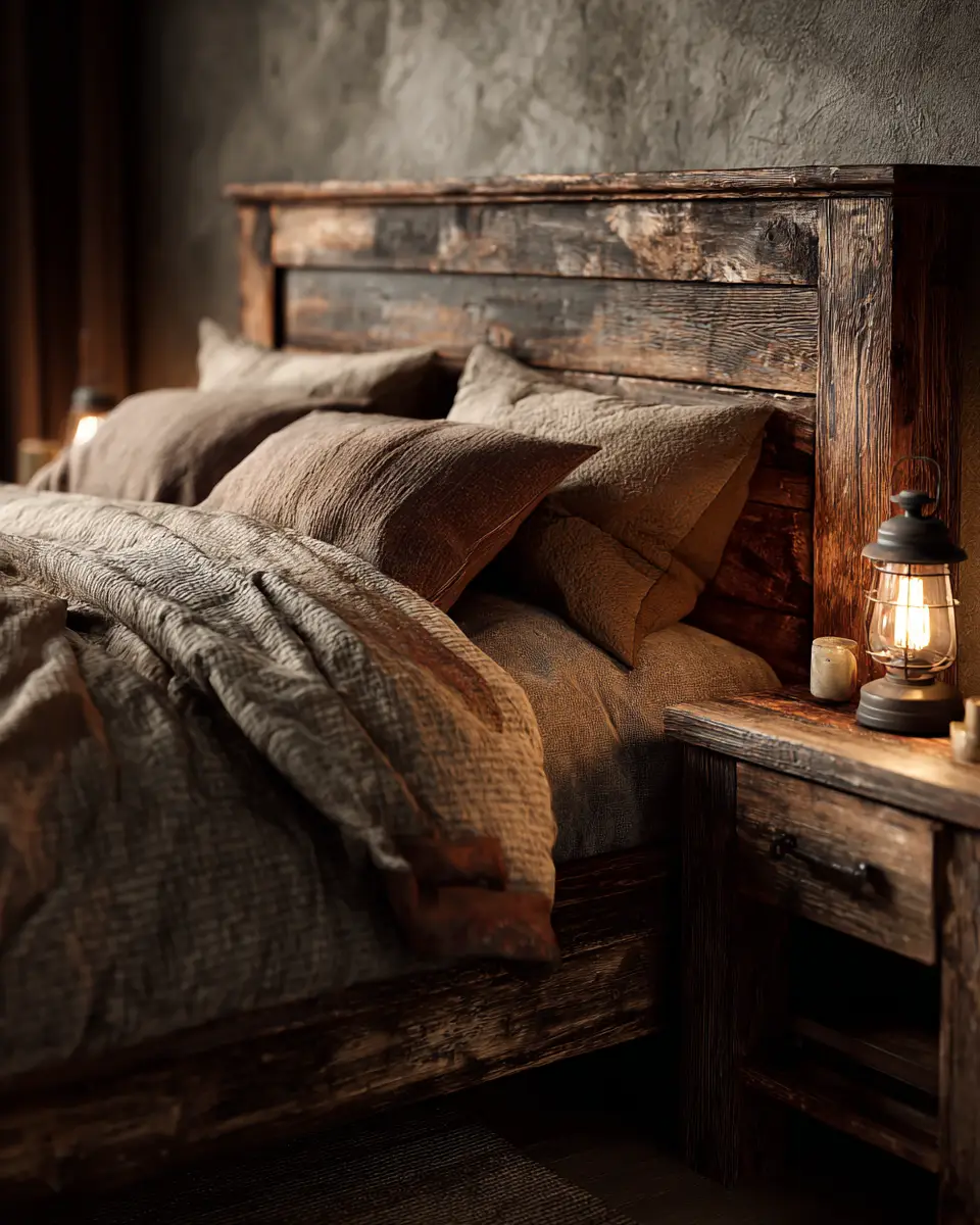 Warm Rustic Bedroom Decor Ideas