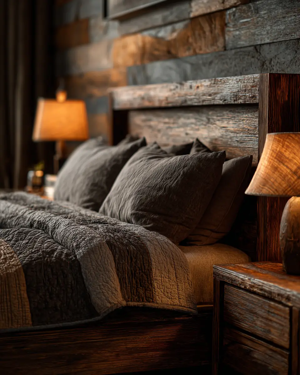 Warm Rustic Bedroom Decor Ideas