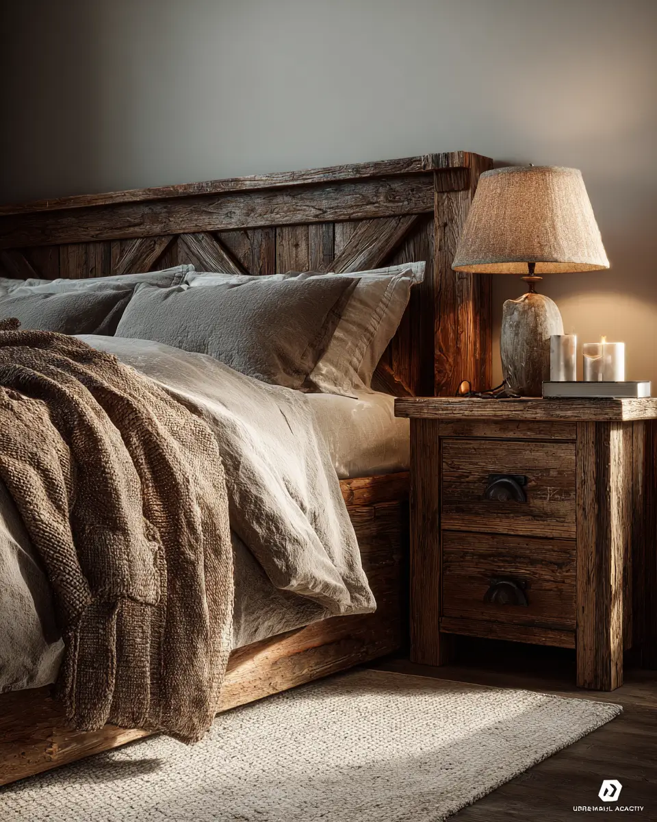 Warm Rustic Bedroom Decor Ideas