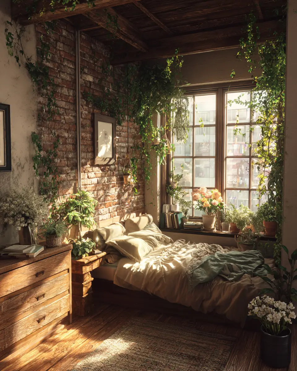 Warm Rustic Bedroom Decor Ideas