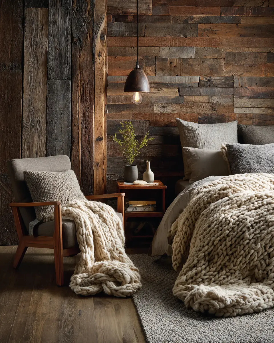 Warm Rustic Bedroom Decor Ideas