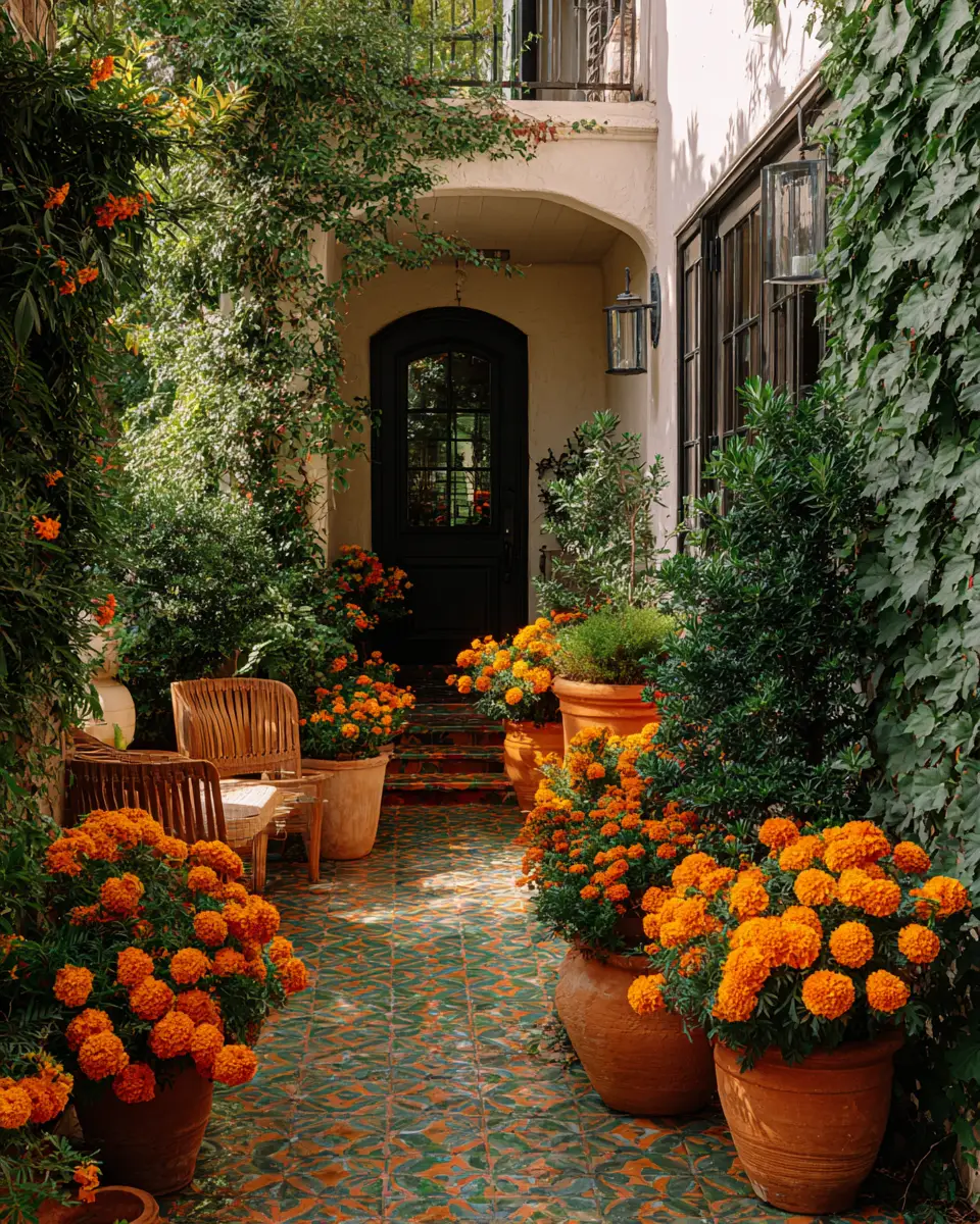 Warm Tone Patio Decor Ideas - Featured