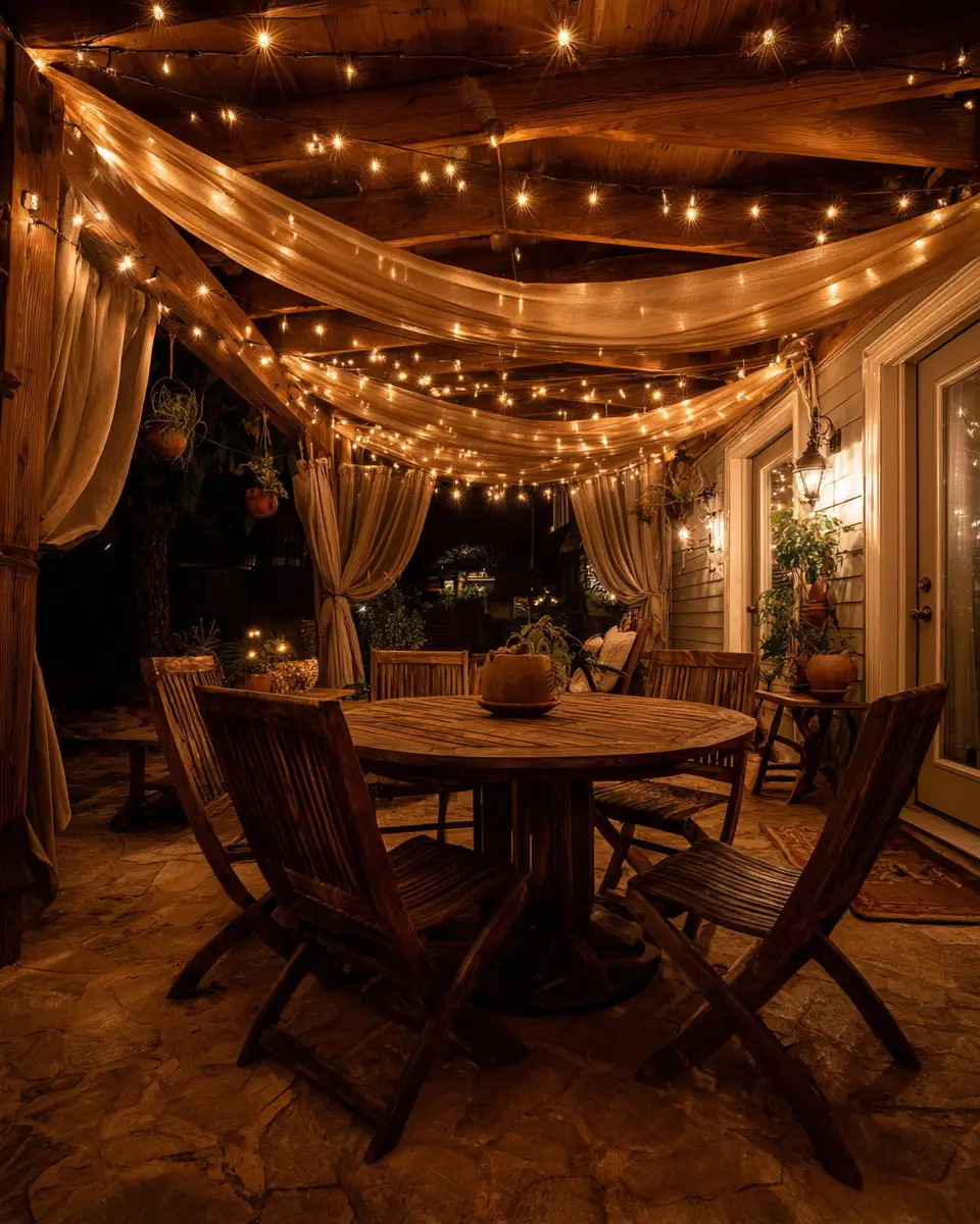 Warm Tone Patio Decor Ideas