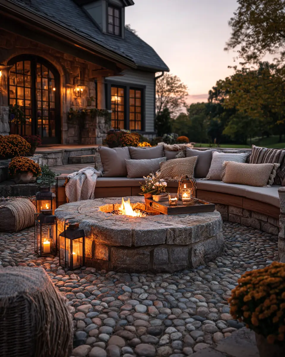 Warm Tone Patio Decor Ideas