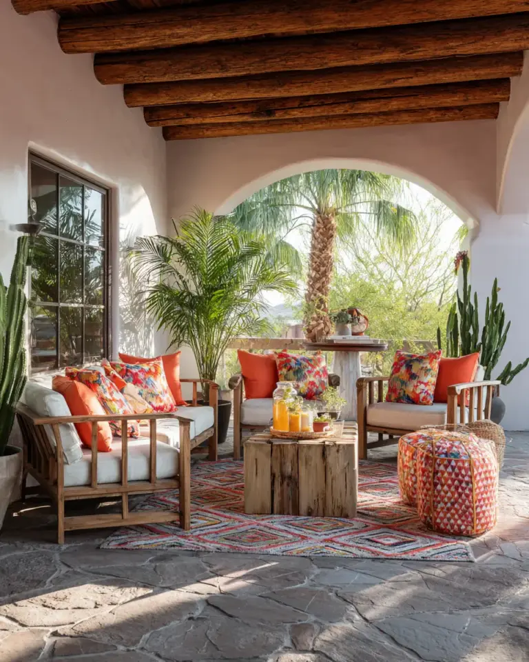 Warm Tropical Garage Decor Ideas - Featured