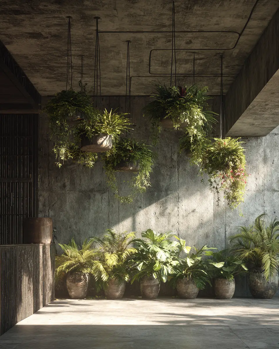 Warm Tropical Garage Decor Ideas