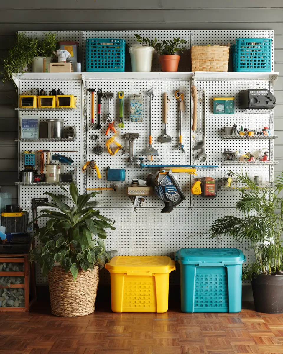 Warm Tropical Garage Decor Ideas