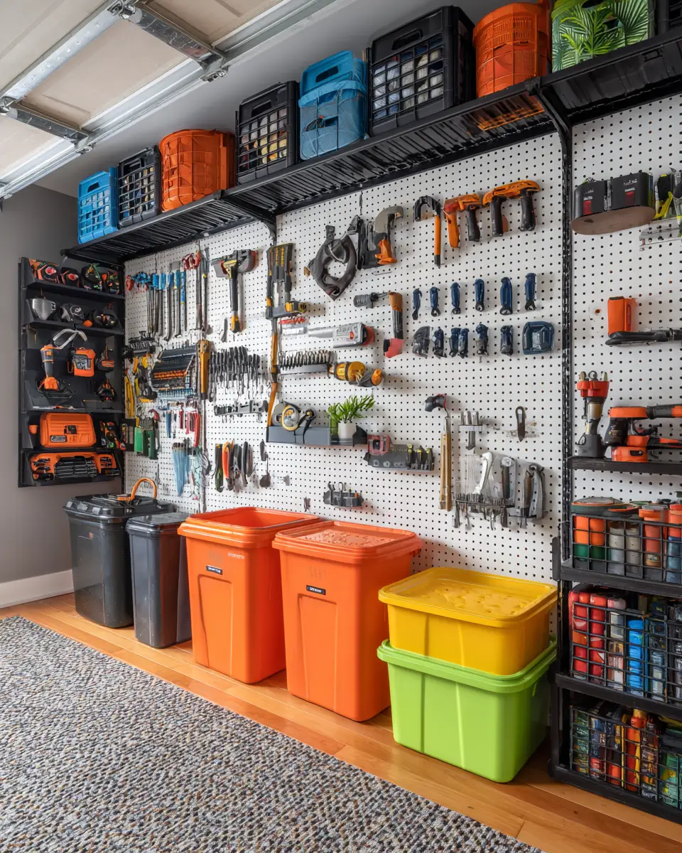 Warm Tropical Garage Decor Ideas