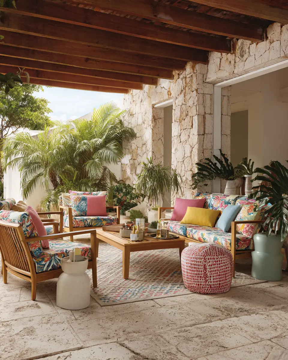 Warm Tropical Garage Decor Ideas