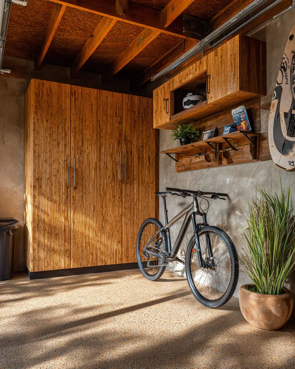 Warm Tropical Garage Decor Ideas