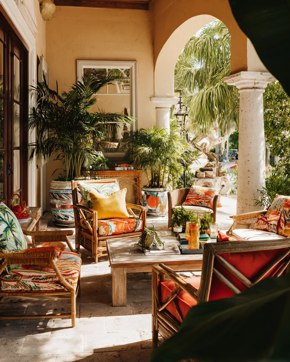 Warm Tropical Garage Decor Ideas