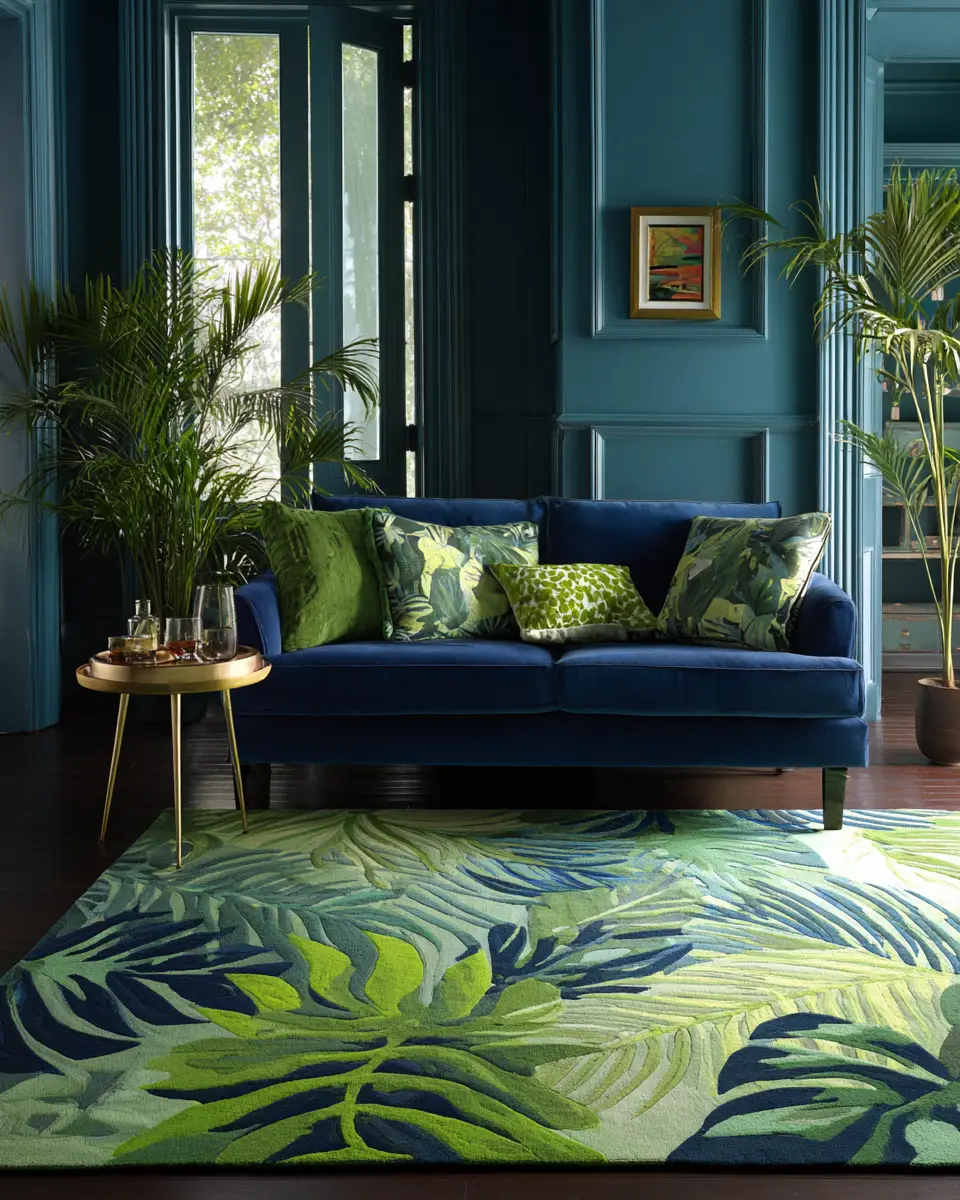 Warm Tropical Living Room Decor Ideas