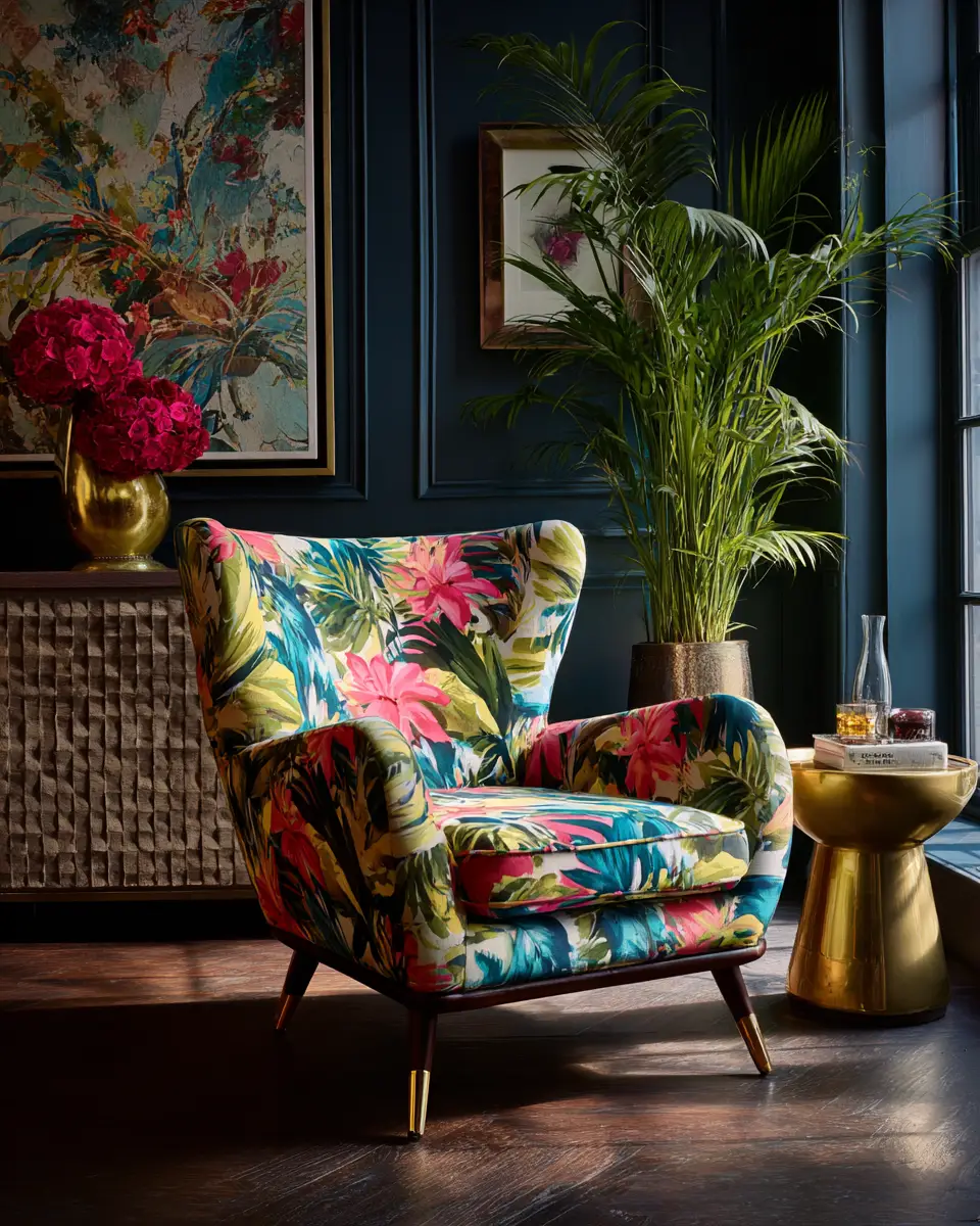 Warm Tropical Living Room Decor Ideas