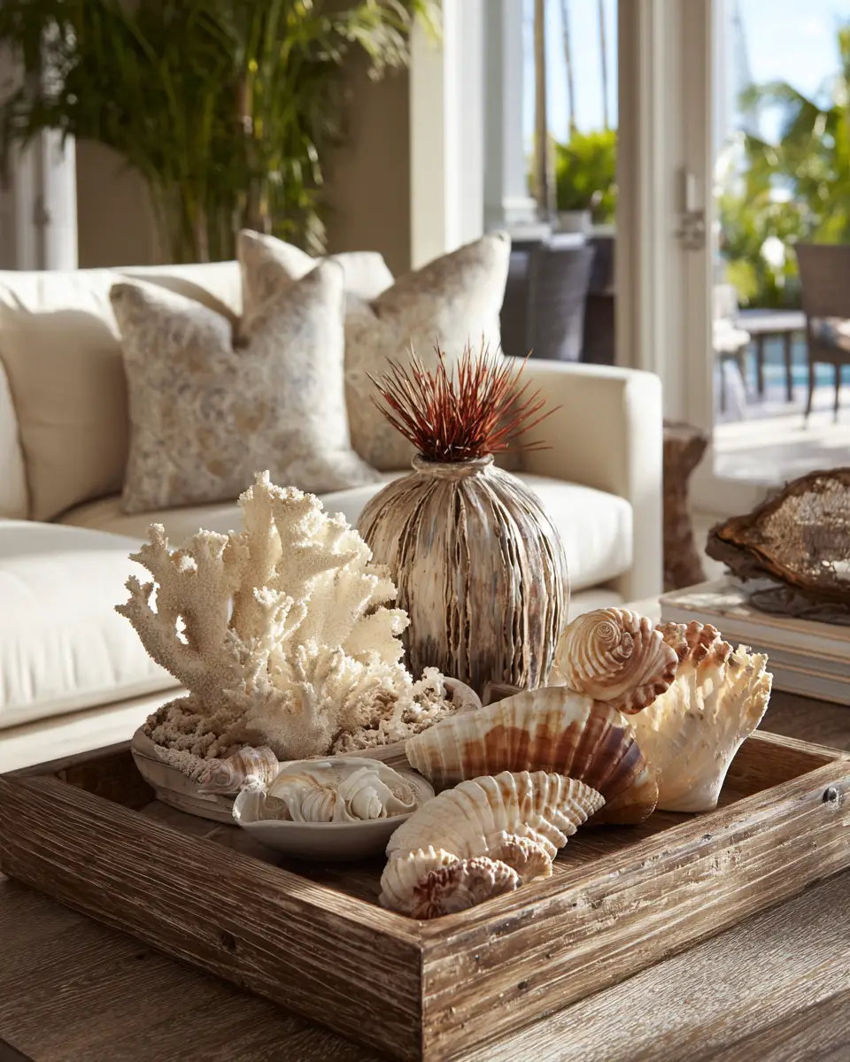 Warm Tropical Living Room Decor Ideas