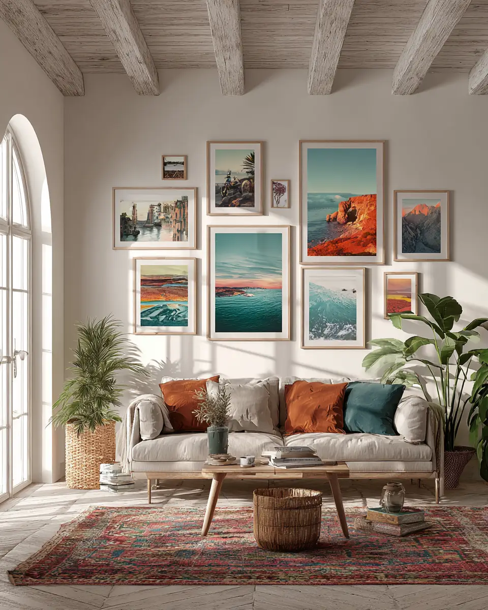 Warm Tropical Living Room Decor Ideas