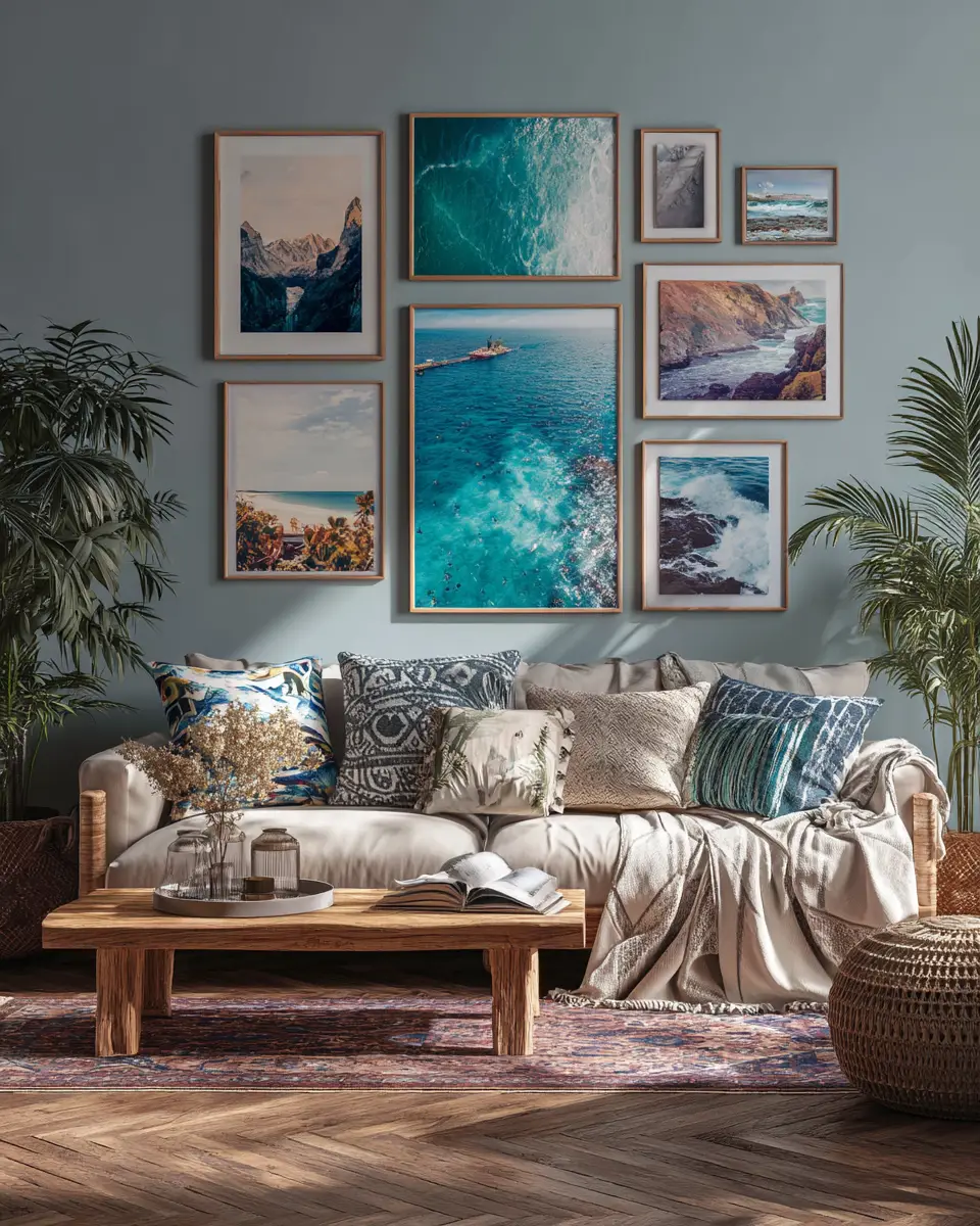 Warm Tropical Living Room Decor Ideas