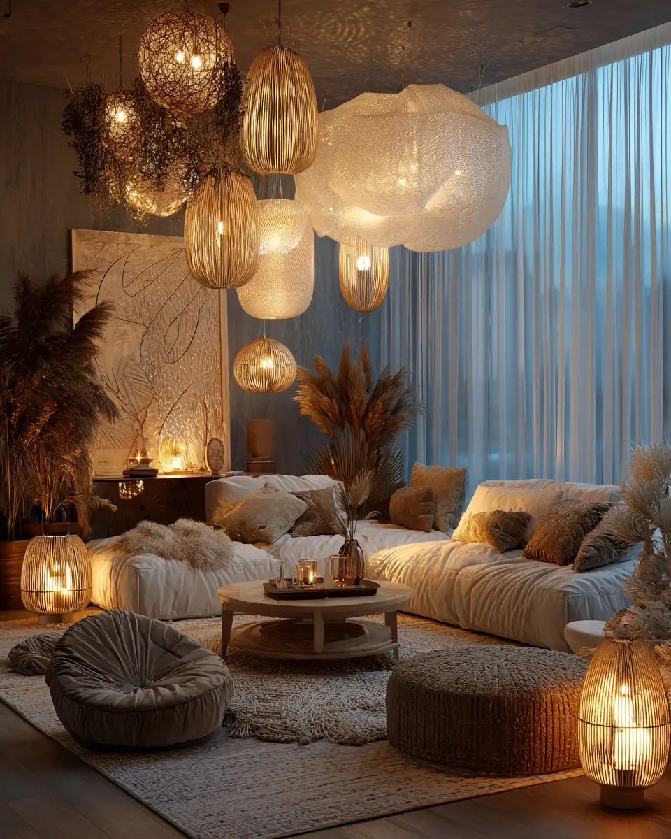 Warm Tropical Living Room Decor Ideas