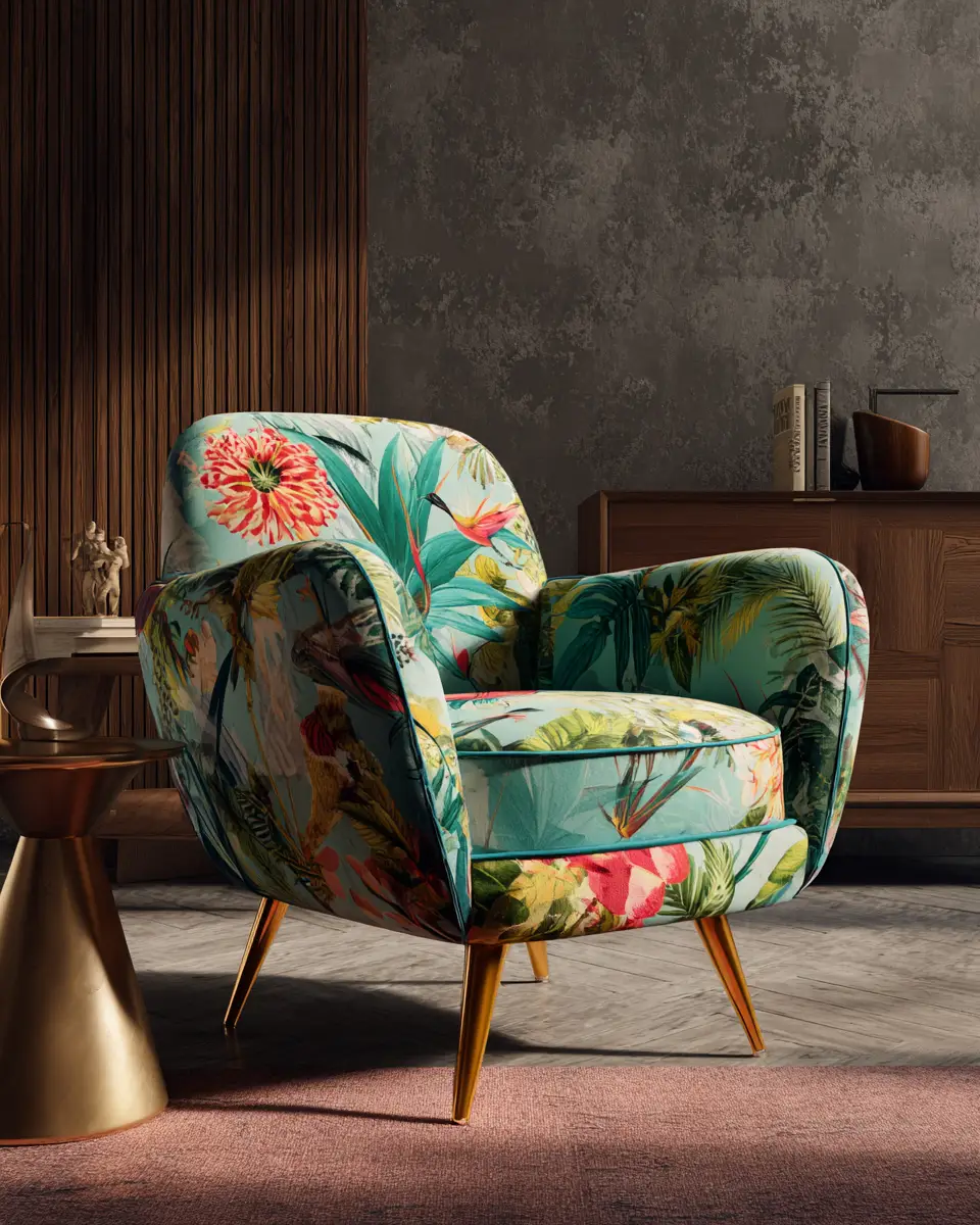 Warm Tropical Living Room Decor Ideas