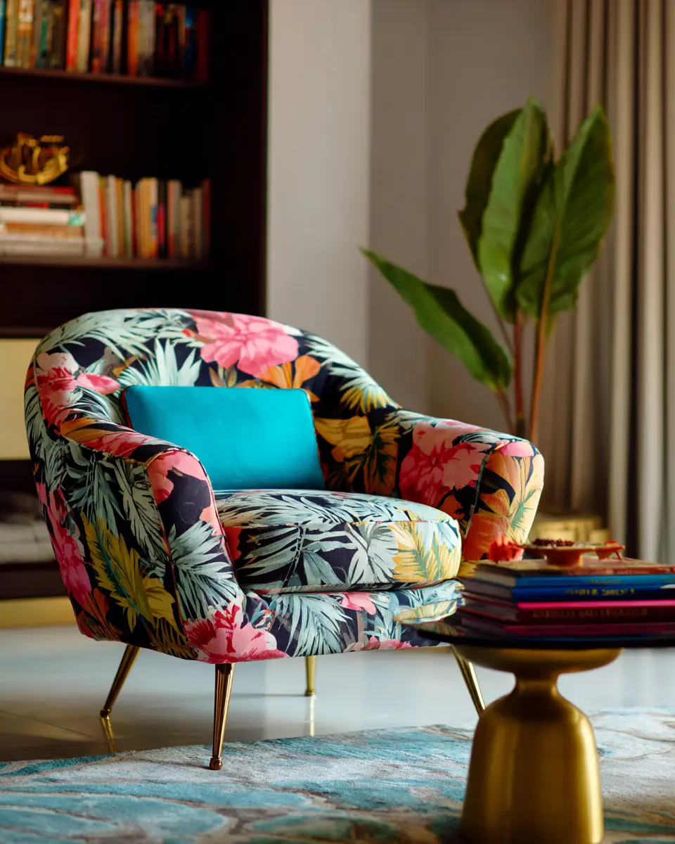 Warm Tropical Living Room Decor Ideas