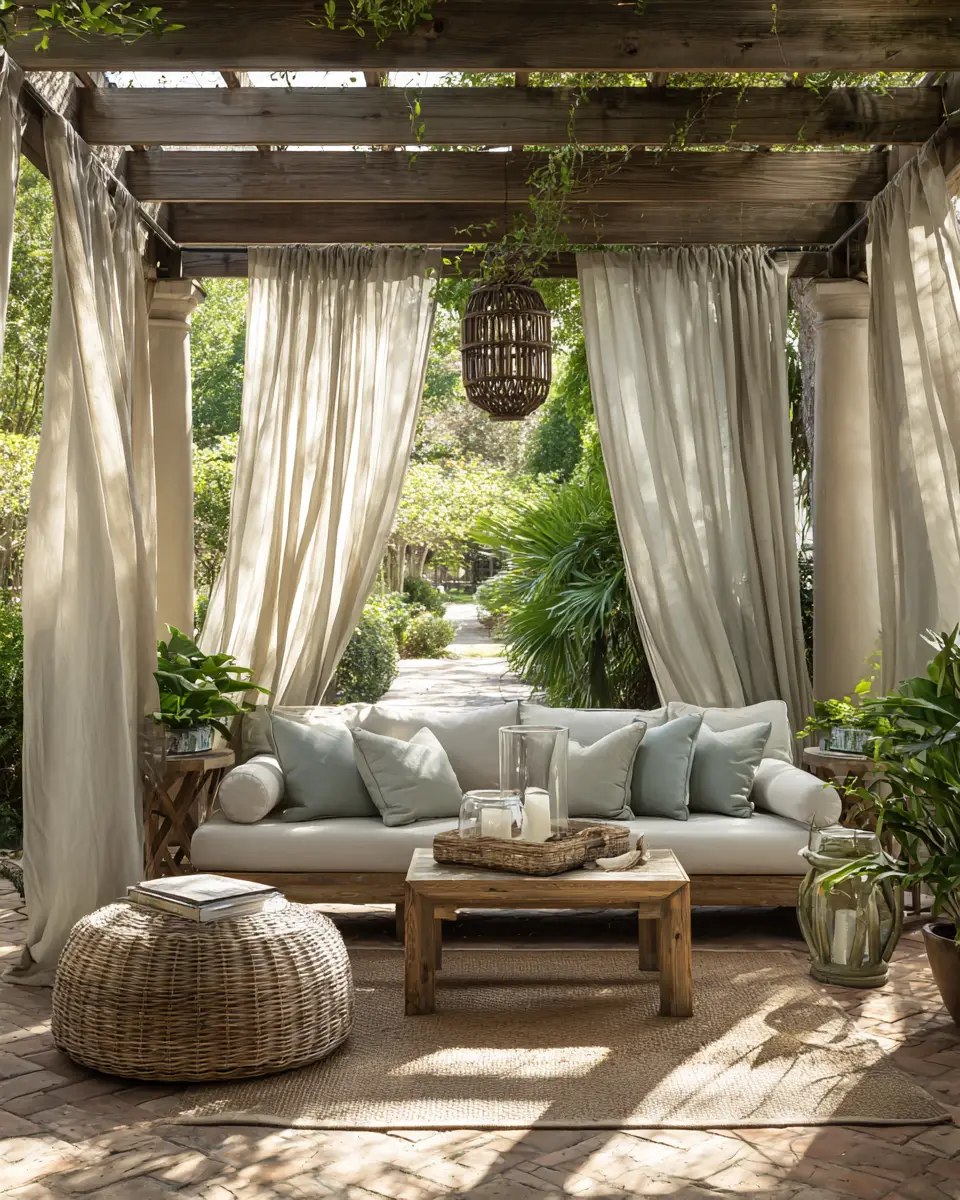 Warm Tropical Patio Decor Ideas