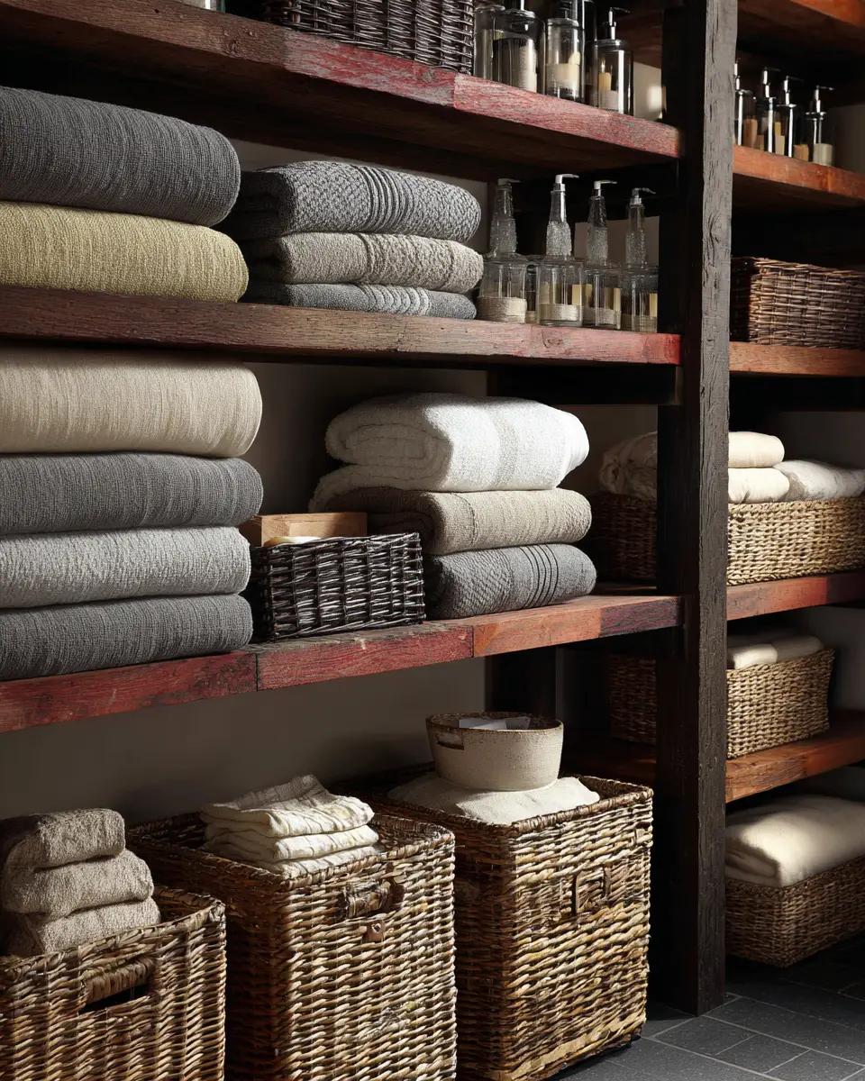 Warm Urban Laundry Room Decor Ideas
