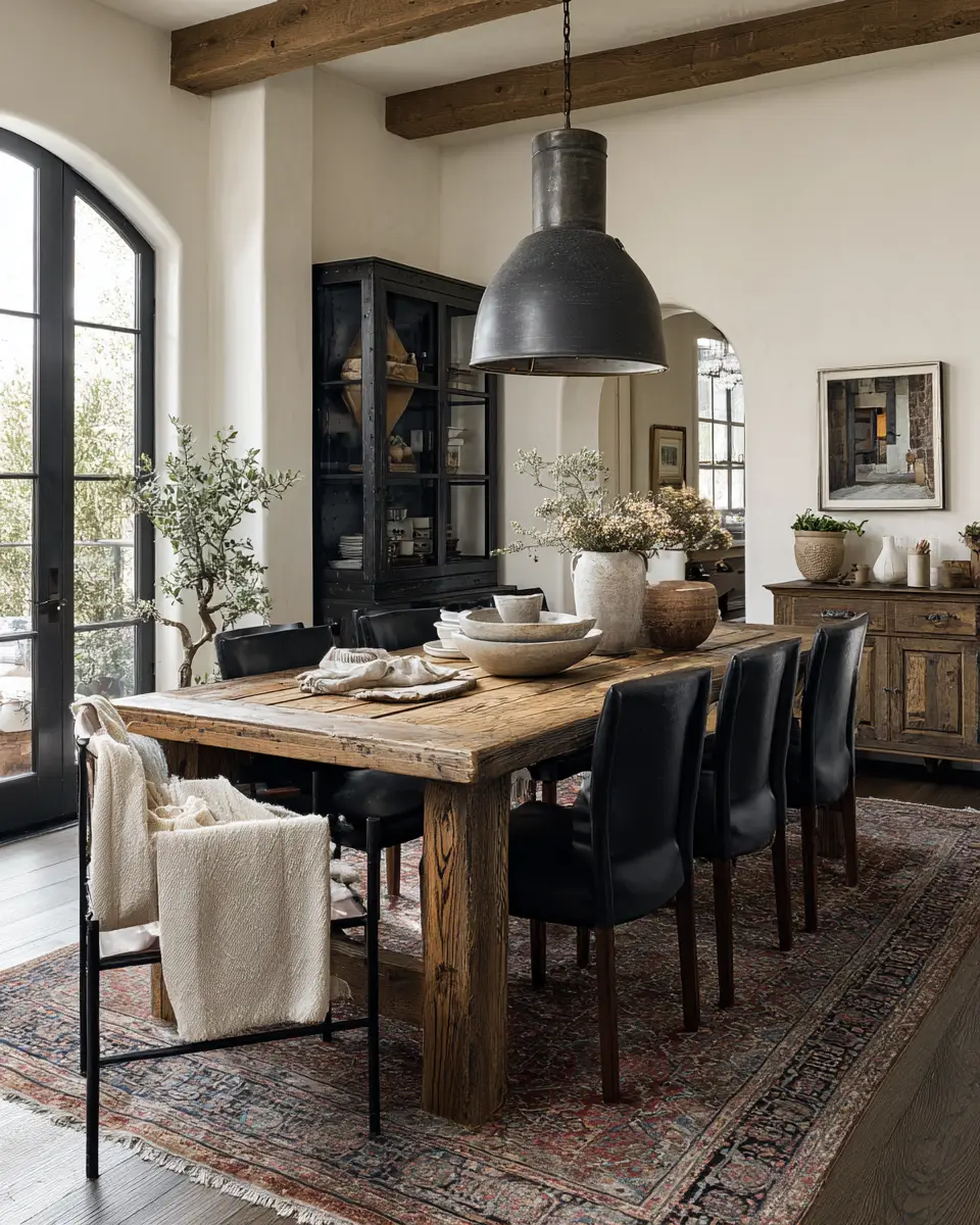 Warm Vintage Dining Room Decor Ideas