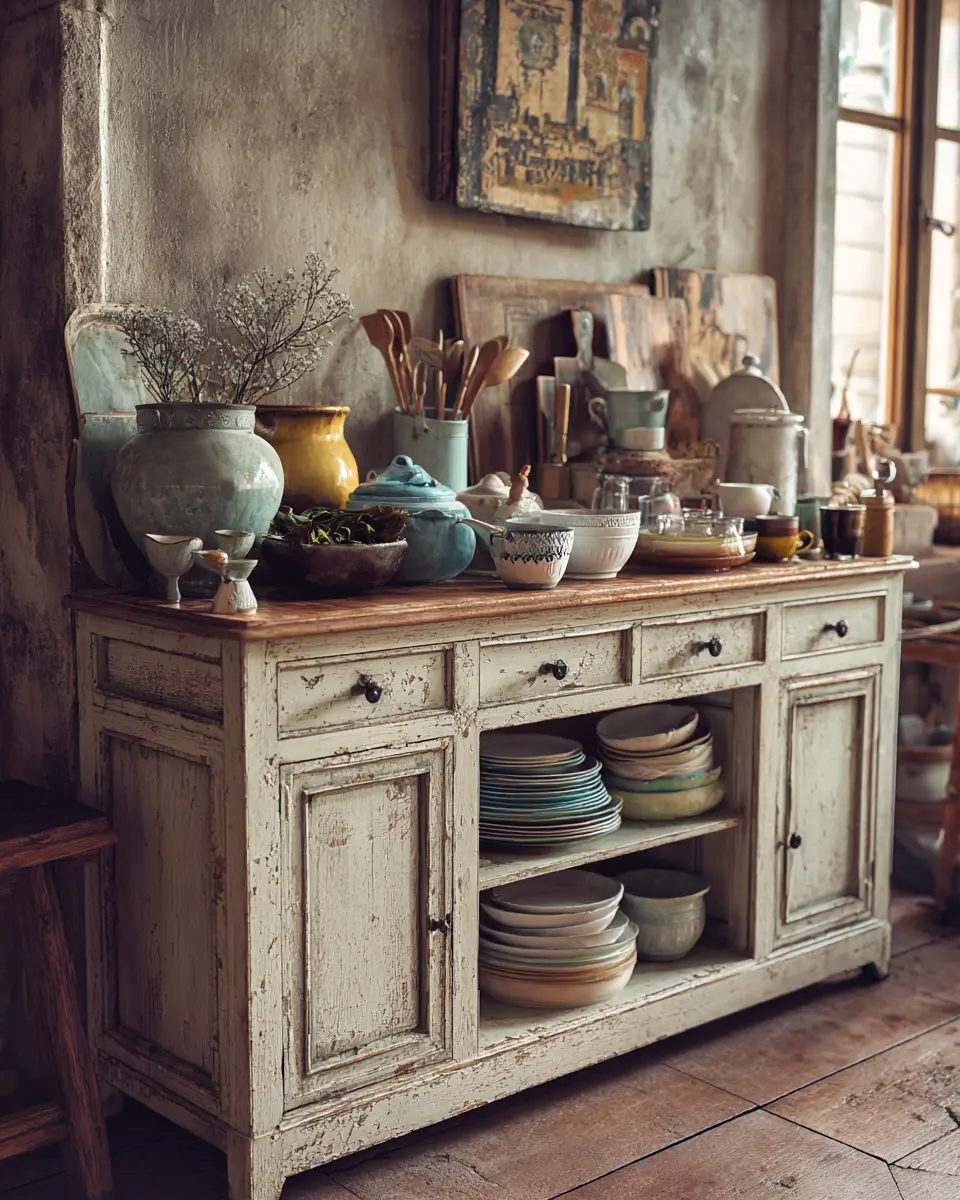 Warm Vintage Dining Room Decor Ideas