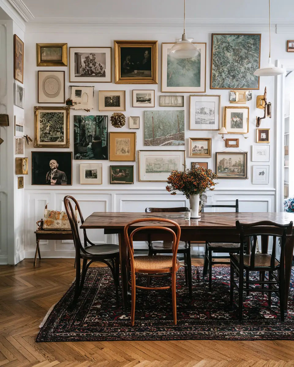 Warm Vintage Dining Room Decor Ideas