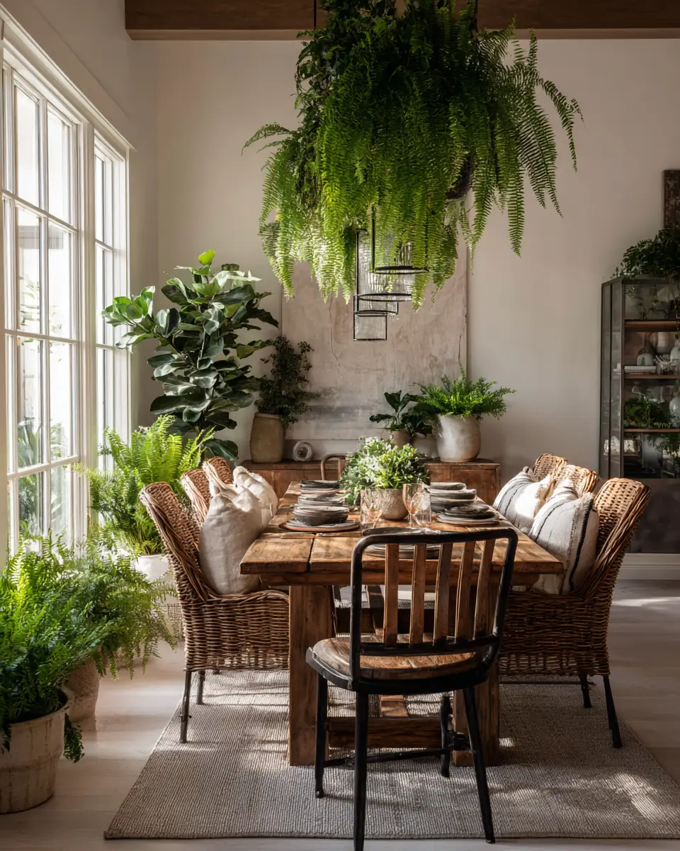 Warm Vintage Dining Room Decor Ideas