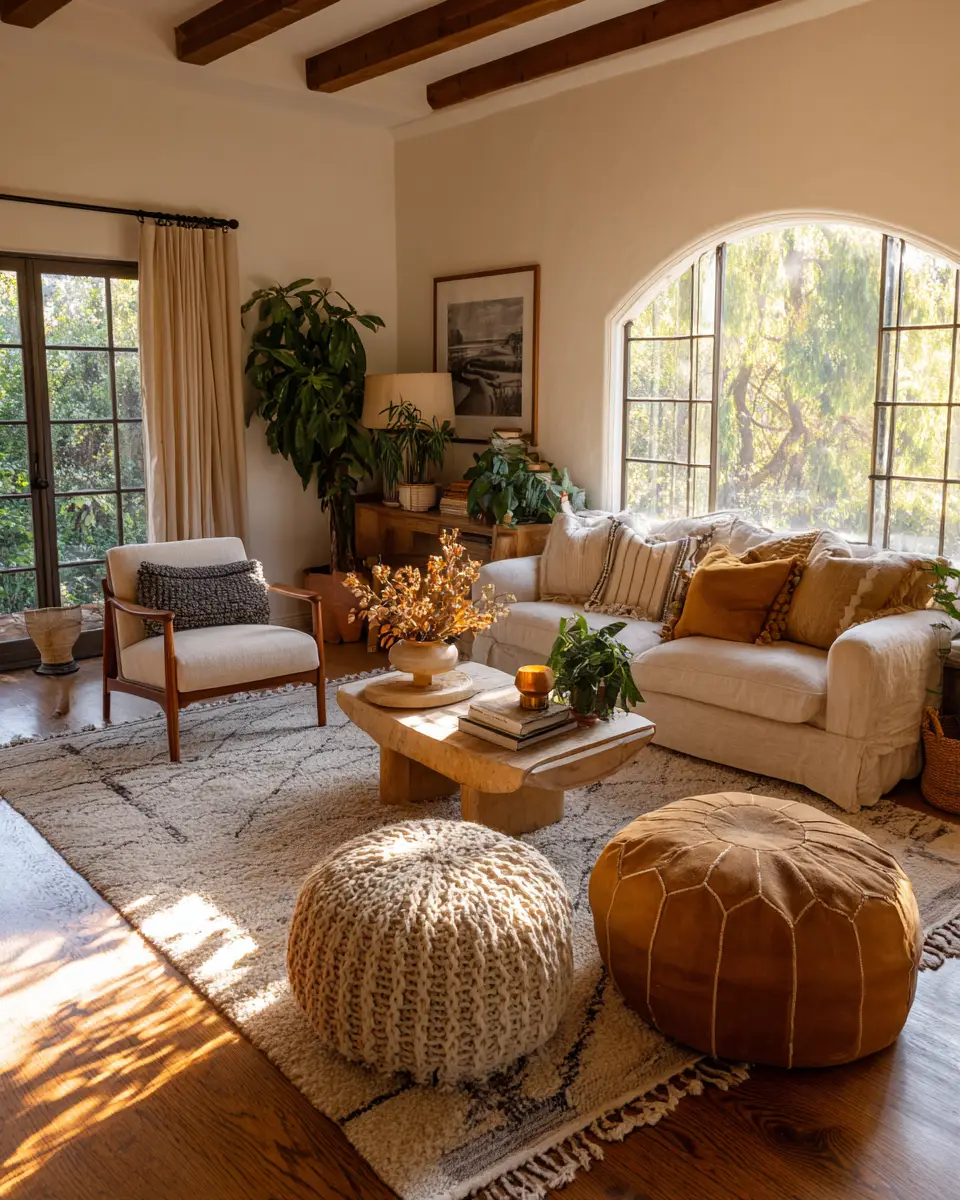 Warm Vintage Living Room Decor Ideas