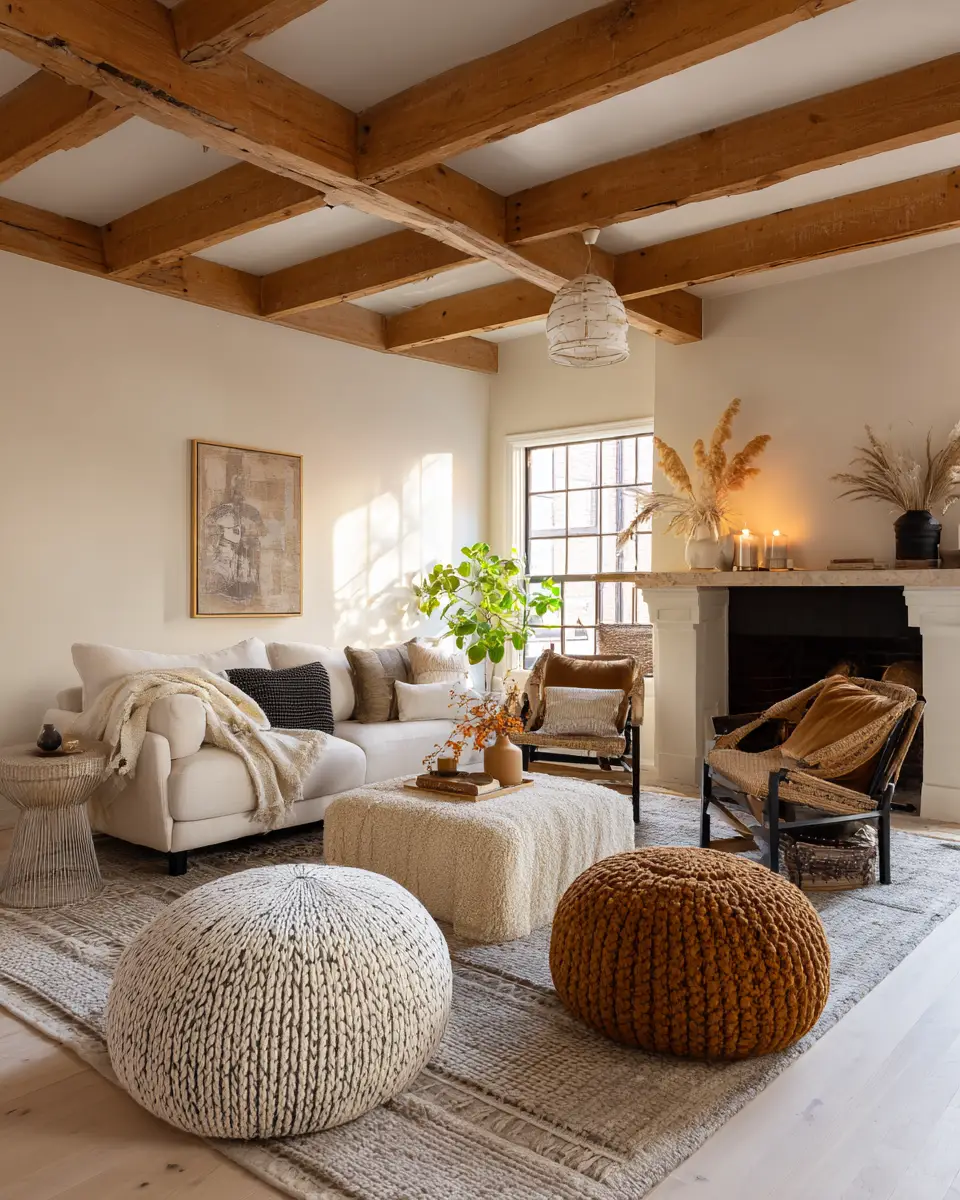 Warm Vintage Living Room Decor Ideas