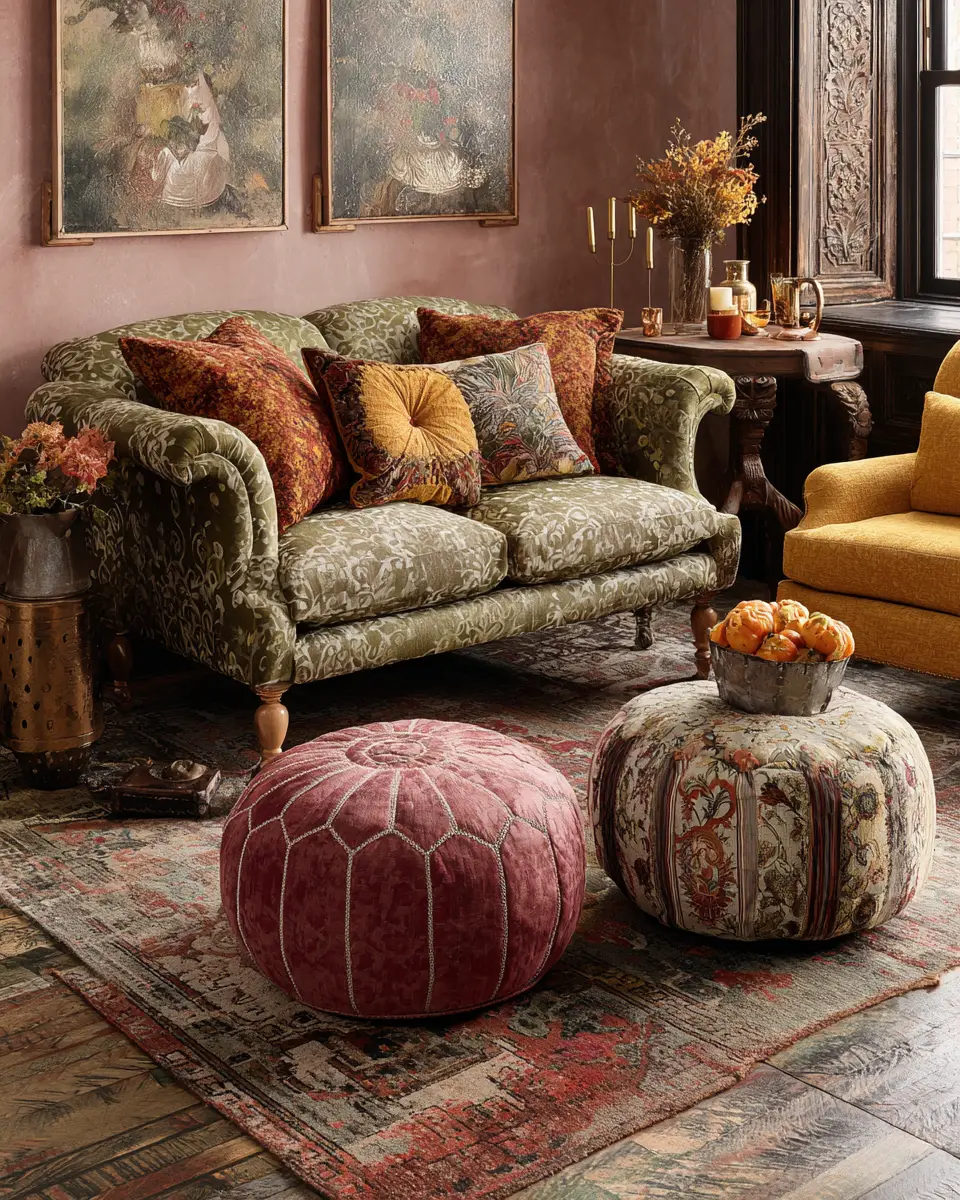Warm Vintage Living Room Decor Ideas