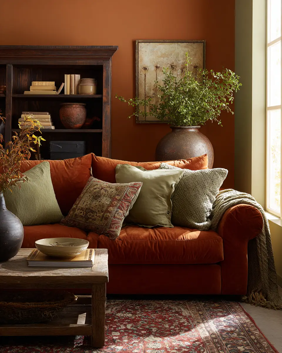 Warm Vintage Living Room Decor Ideas