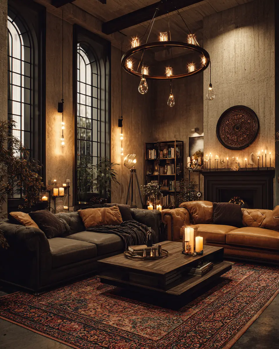 Warm Vintage Living Room Decor Ideas