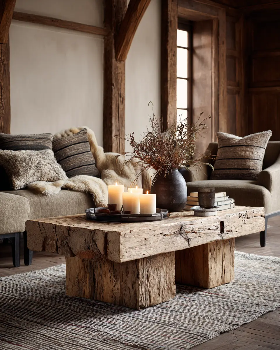 Warm Vintage Living Room Decor Ideas