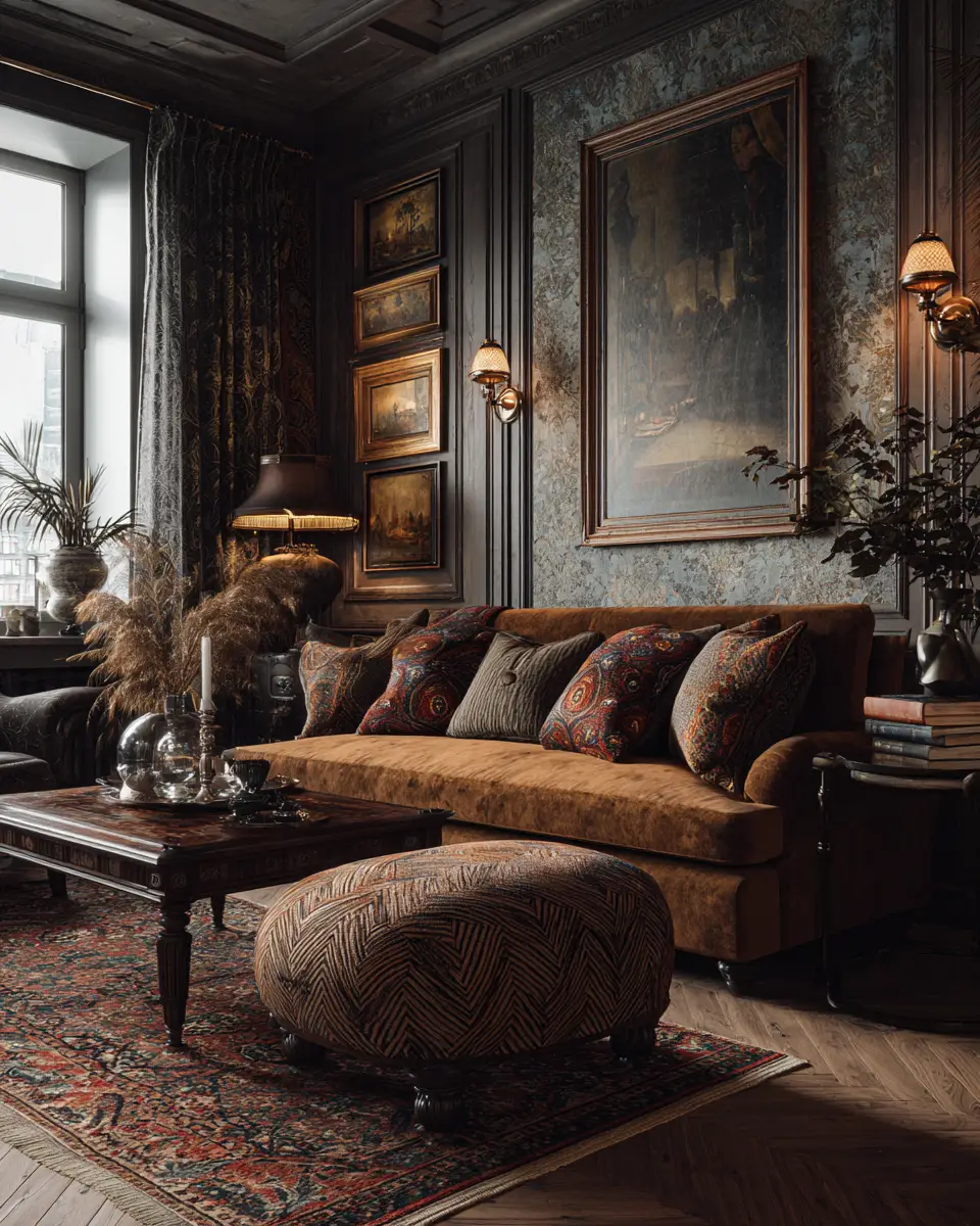 Warm Vintage Living Room Decor Ideas