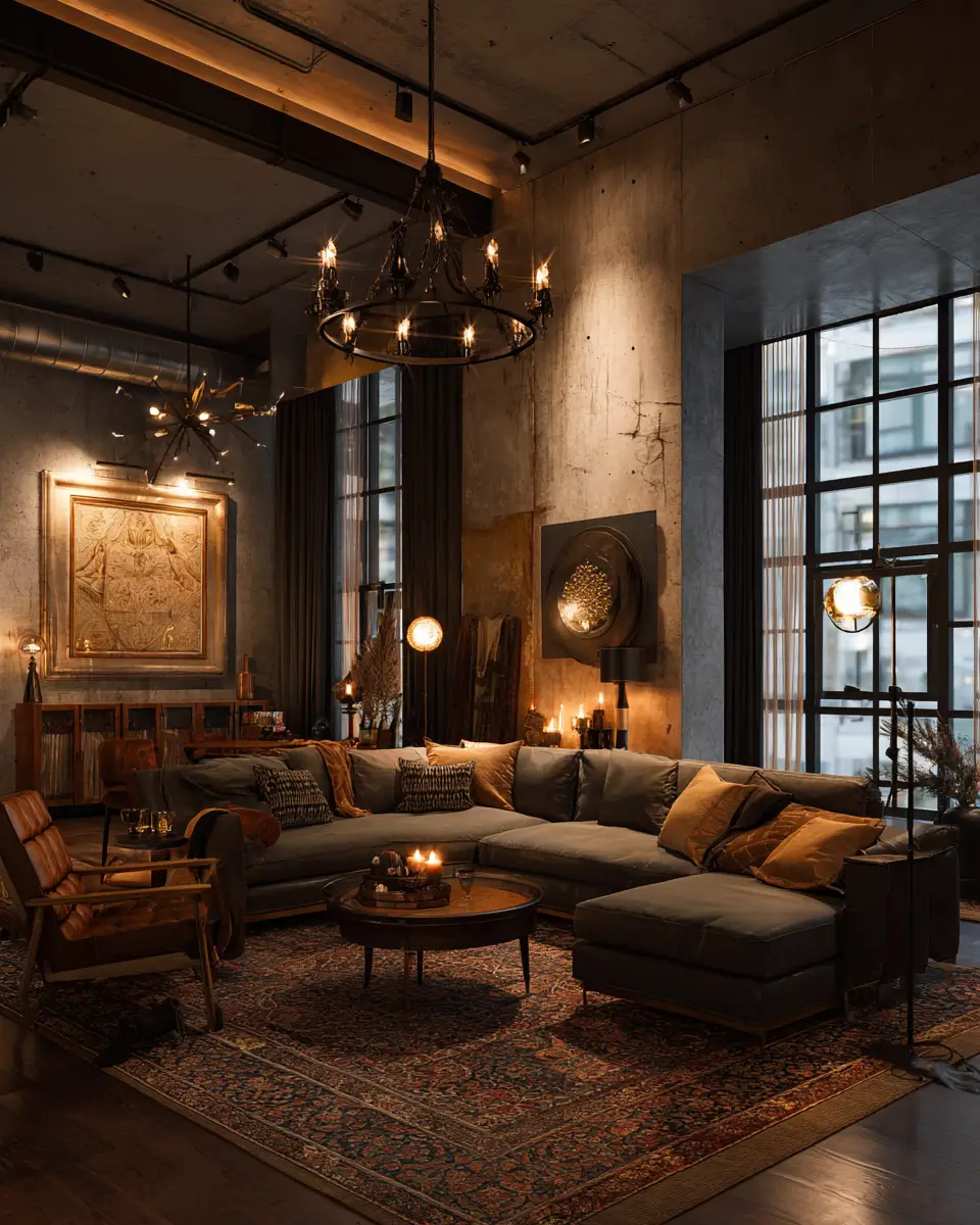 Warm Vintage Living Room Decor Ideas